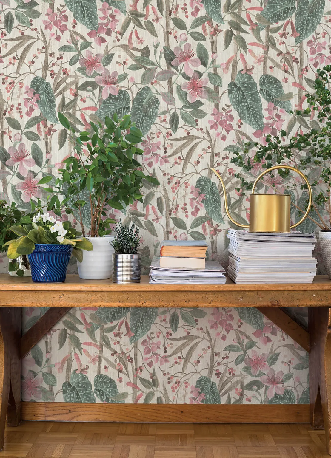 A-Street Prints Kalina wallpaper, color Teal, SKU 4202-538212