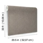 A-Street Prints Kallam wallpaper, color Chocolate, SKU 4155-27318