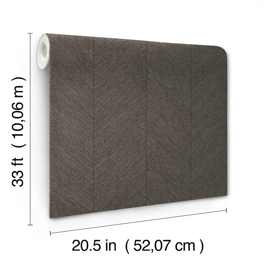 A-Street Prints Kallam wallpaper, color Espresso, SKU 4155-27317