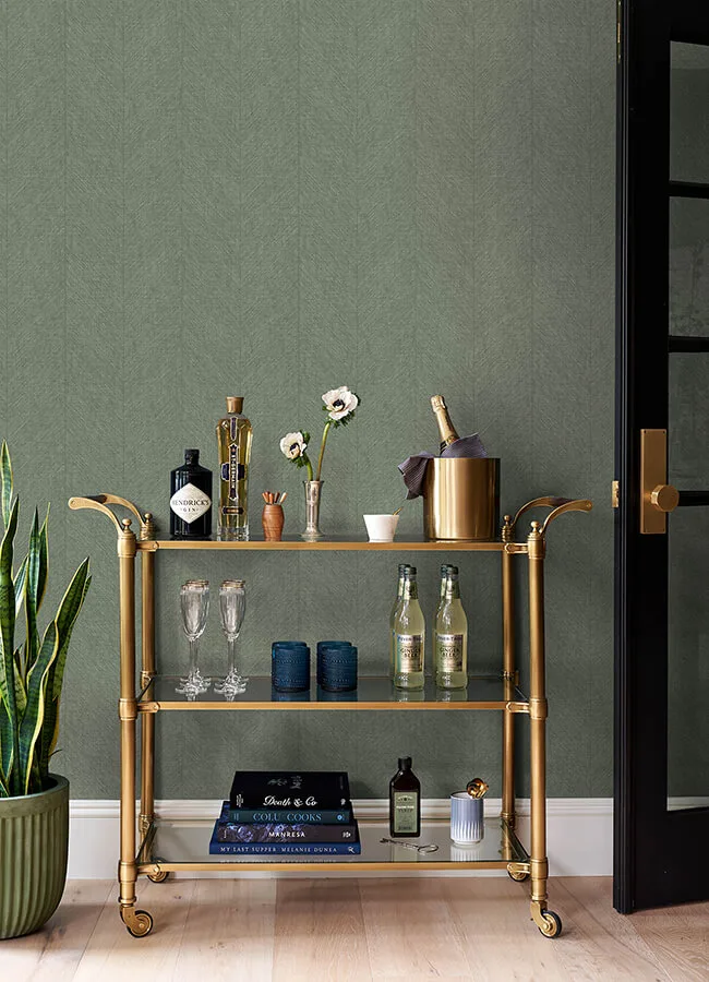 A-Street Prints Kallam wallpaper, color Sage, SKU 4155-27324