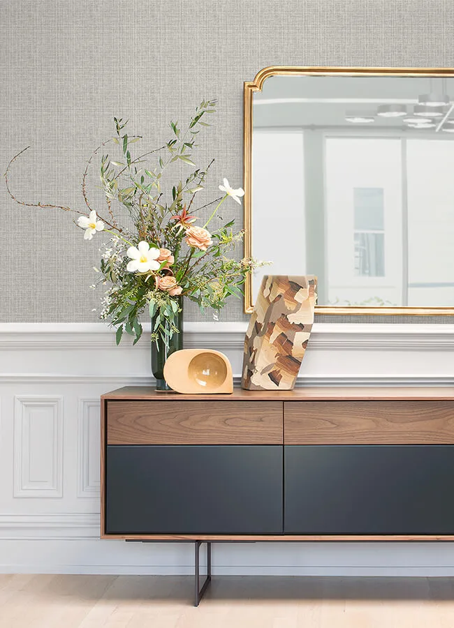 A-Street Prints Kantera wallpaper, color Light Grey, SKU 4120-26836