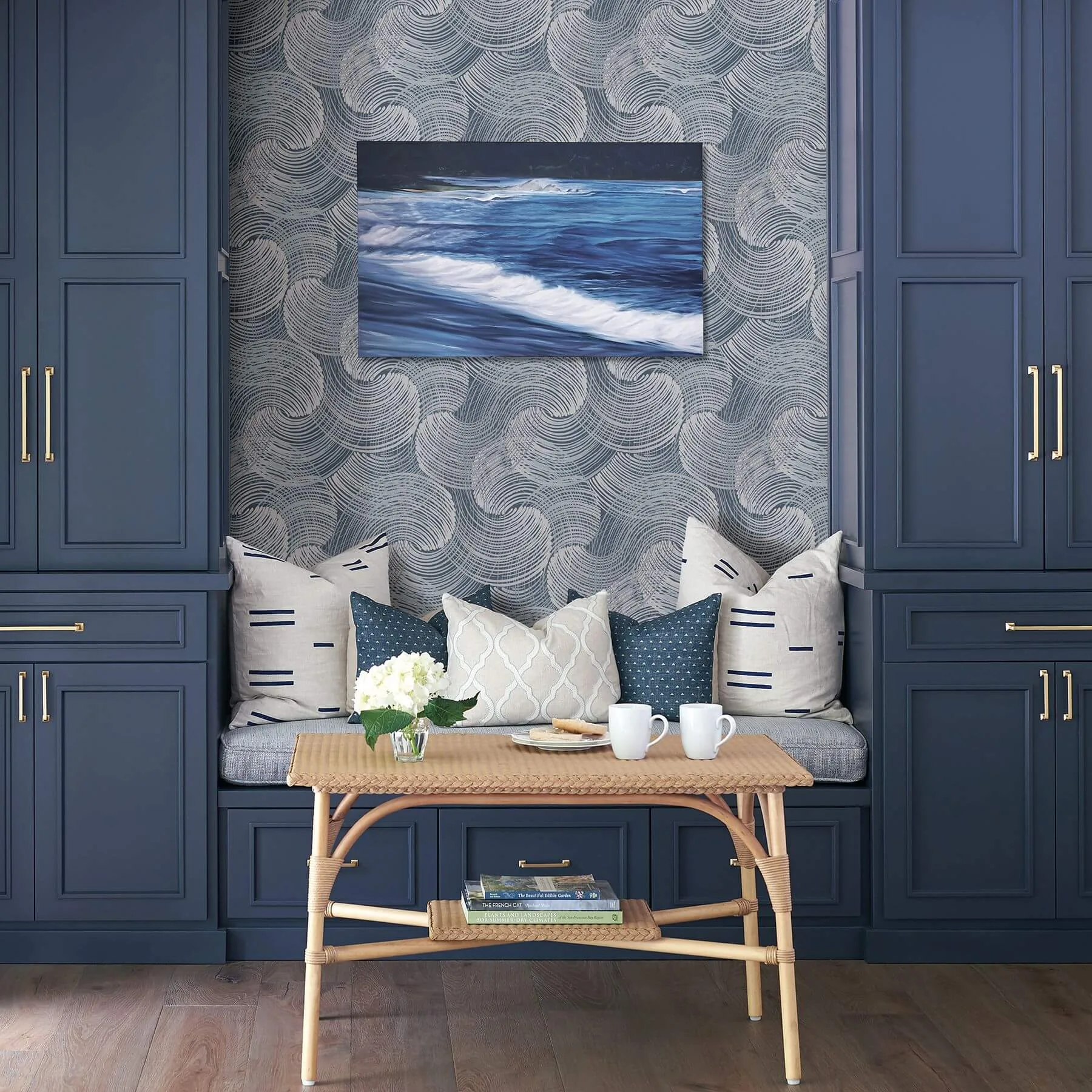 A-Street Prints Karson wallpaper, color Blue, SKU 2964-25905