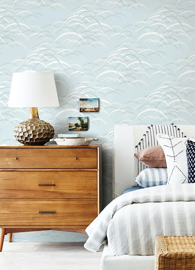 A-Street Prints Kasia - Sky Blue Wallpaper | Buy Online A-Street Prints Kasia wallpaper, color Sky Blue, SKU 4121-72210