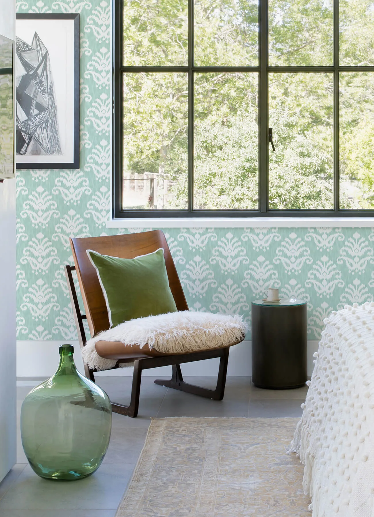 A-Street Prints Keaton - Aqua Wallpaper | Buy Online A-Street Prints Keaton wallpaper, color Aqua, SKU 4081-26327