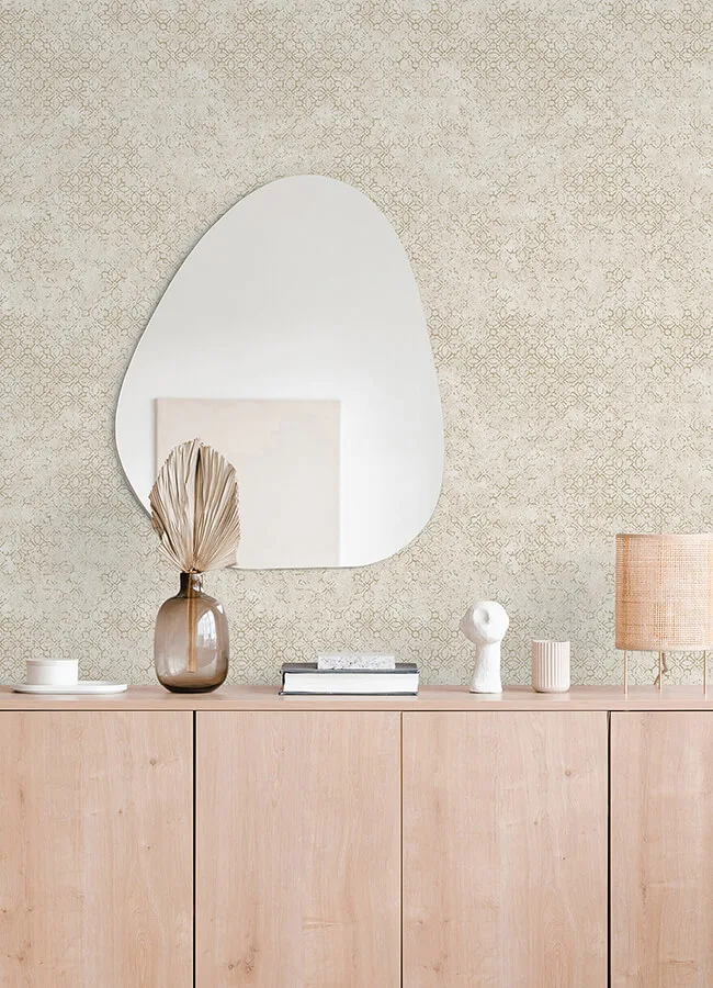 A-Street Prints Khauta - Champagne Wallpaper | Buy Online A-Street Prints Khauta wallpaper, color Champagne, SKU 4105-86663