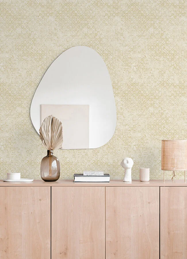 A-Street Prints Khauta - Gold Wallpaper | Buy Online A-Street Prints Khauta wallpaper, color Gold, SKU 4105-86664