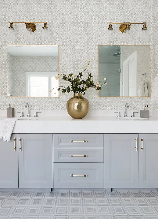 A-Street Prints Khauta wallpaper, color Silver, SKU 4105-86666