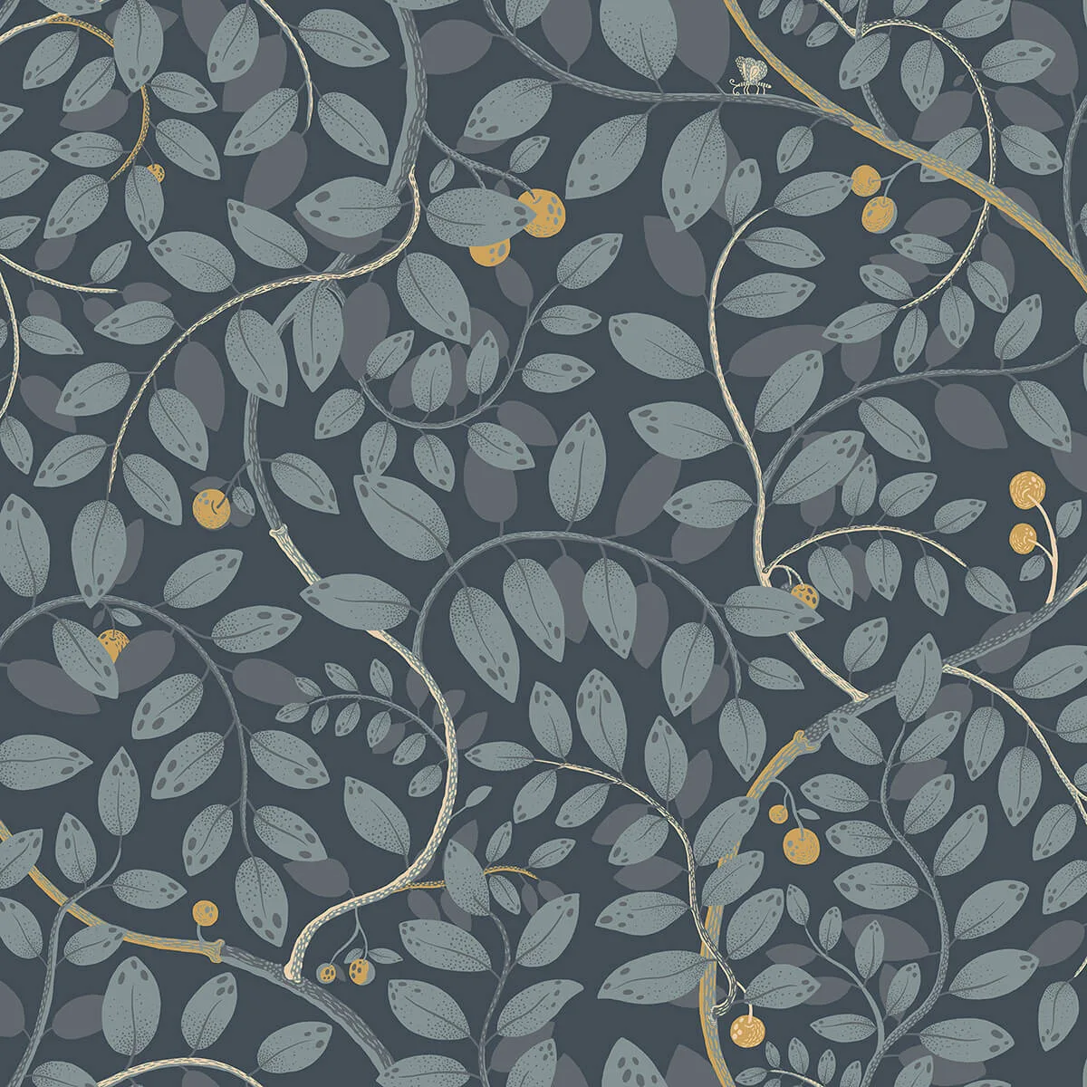 A-Street Prints Kirke wallpaper, color Blue, SKU 2932-65106
