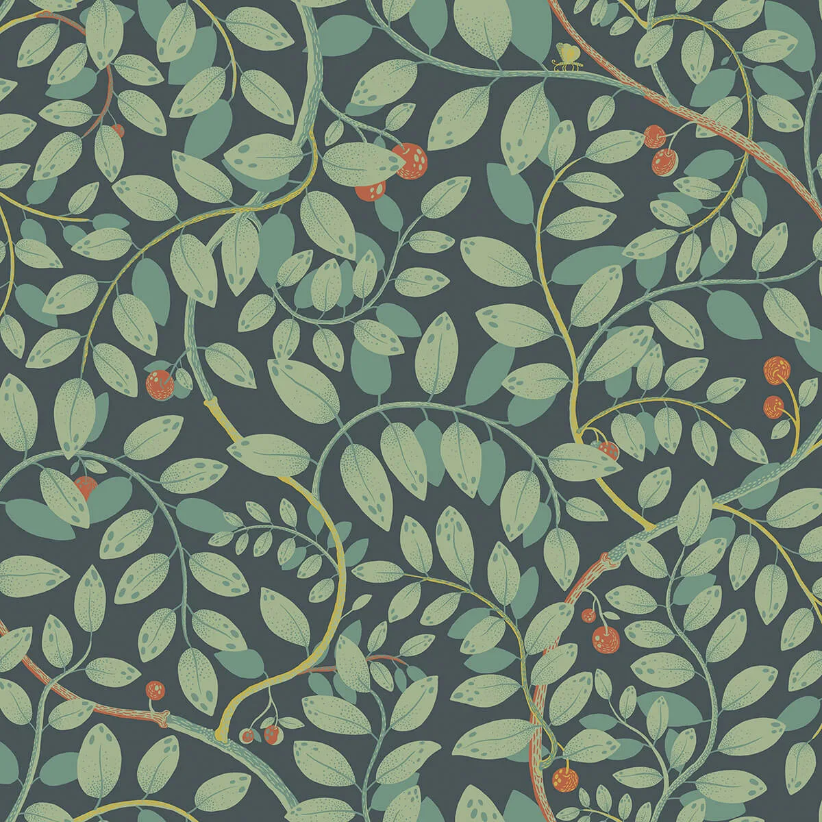 A-Street Prints Kirke wallpaper, color Turquoise, SKU 2932-65105