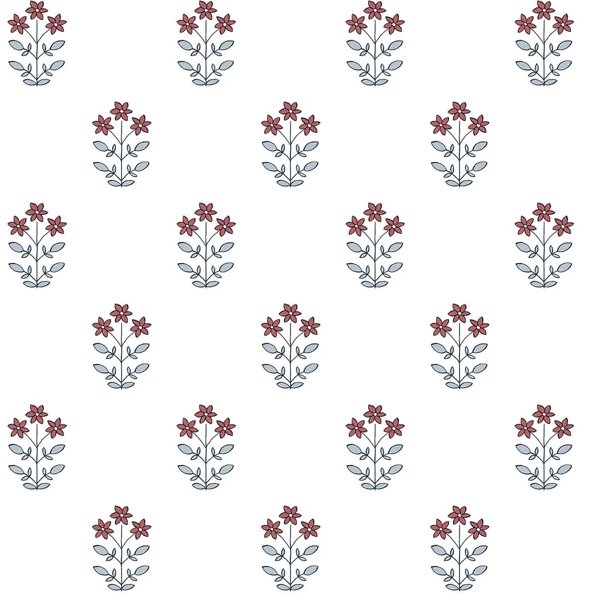 A-Street Prints Kit wallpaper, color Red, SKU AST4361