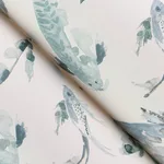 A-Street Prints Koi - Blue Wallpaper | Buy Online A-Street Prints Koi wallpaper, color Blue, SKU 4172-27500