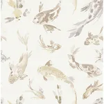 A-Street Prints Koi - Metallic Wallpaper | Buy Online A-Street Prints Koi wallpaper, color Metallic, SKU 4172-27501