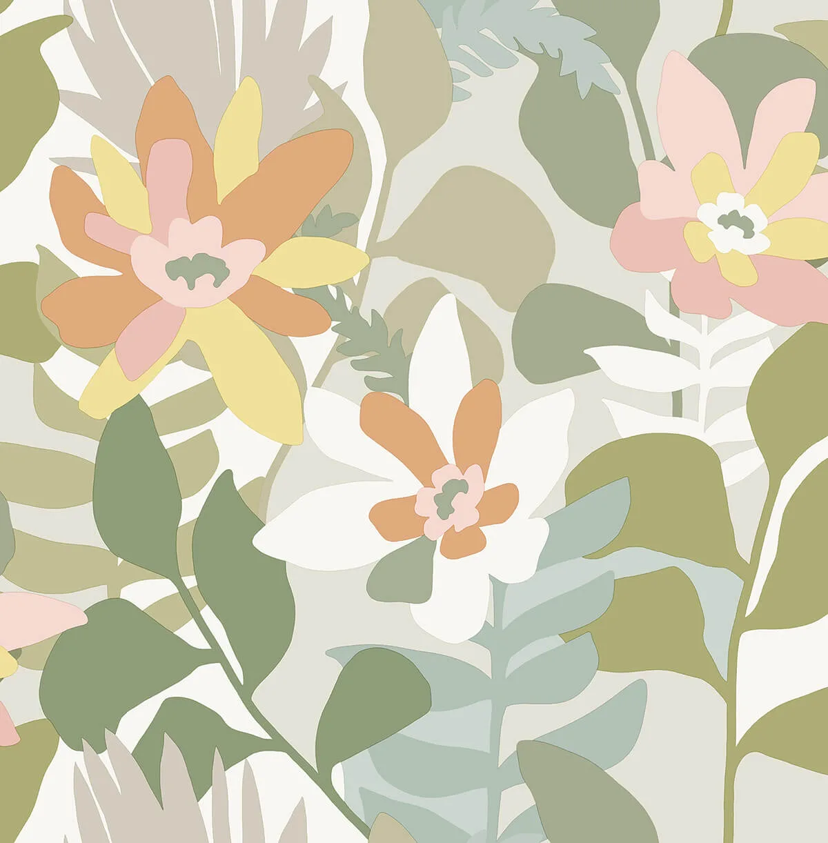 A-Street Prints Koko wallpaper, color Taupe, SKU 4014-26453