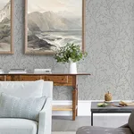 A-Street Prints Koura wallpaper, color Platinum, SKU 2976-86456