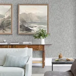 A-Street Prints Koura - Platinum Wallpaper | Buy Online A-Street Prints Koura wallpaper, color Platinum, SKU 4019-86456