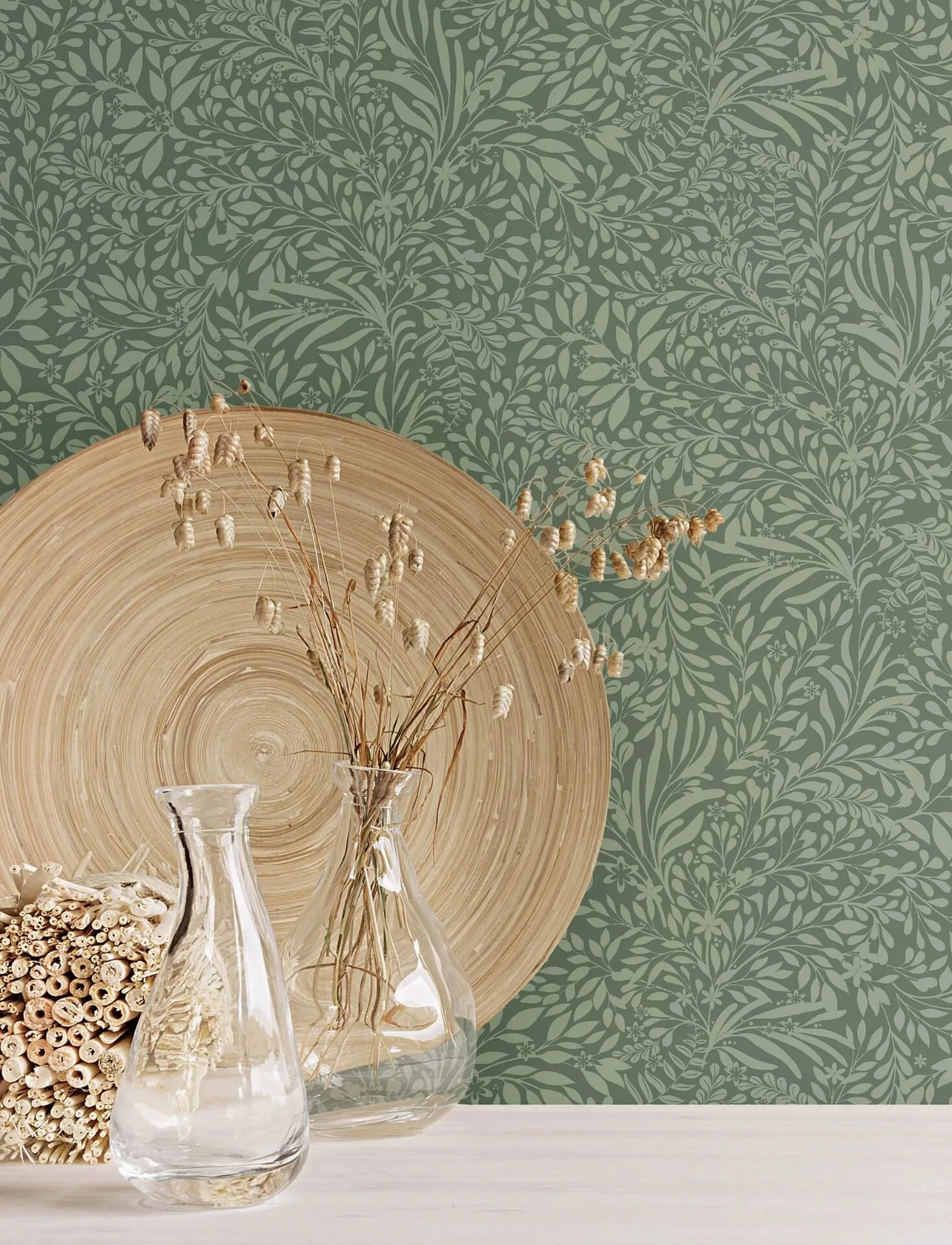 A-Street Prints Kristina wallpaper, color Evergreen, SKU 4201-20129