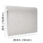 A-Street Prints Kristina wallpaper, color Light Grey, SKU 4201-92116