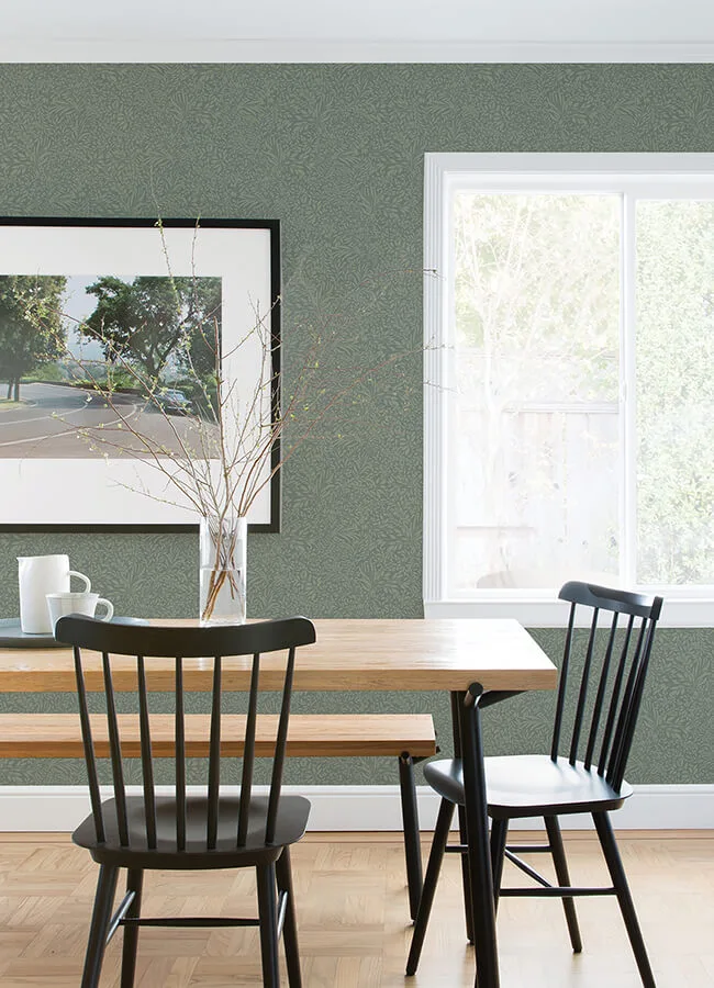 A-Street Prints Kristina wallpaper, color Moss, SKU 4080-92117