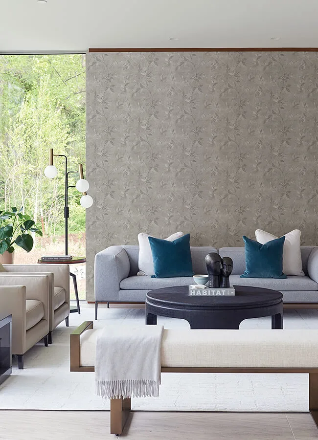 A-Street Prints Kupari - Silver Wallpaper | Buy Online A-Street Prints Kupari wallpaper, color Silver, SKU 4105-86644