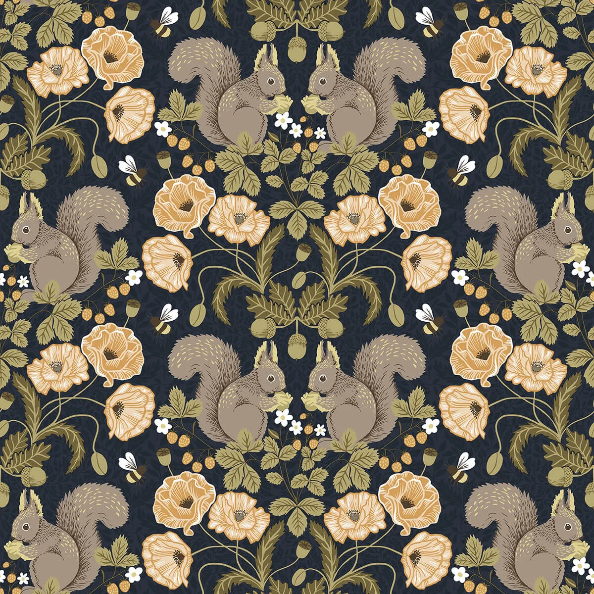 A-Street Prints Kurre wallpaper, color Dark Blue, SKU 2999-44123