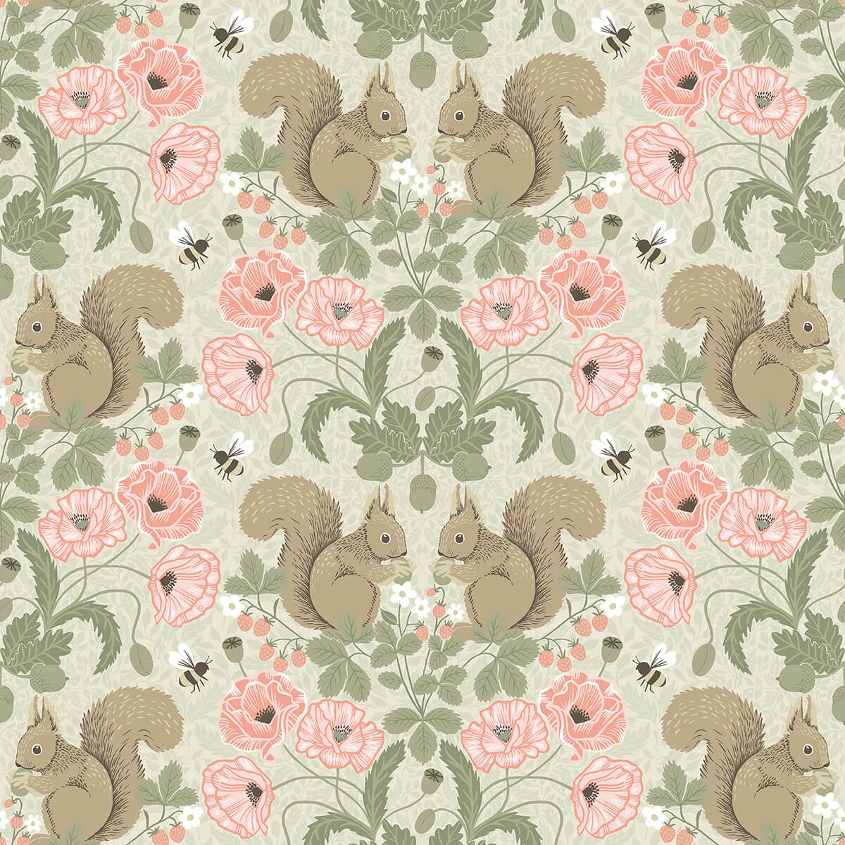 A-Street Prints Kurre wallpaper, color Pink, SKU 2999-44120