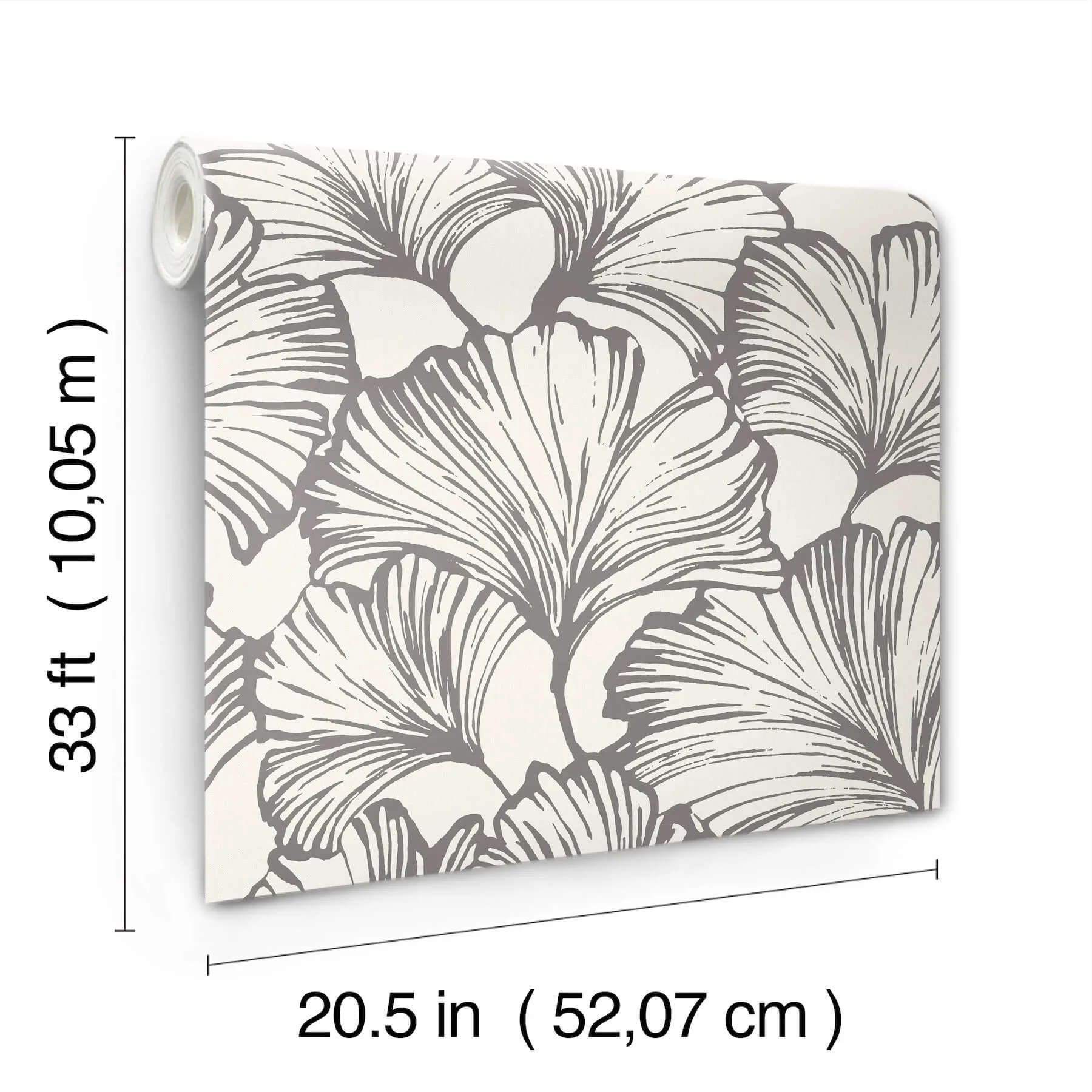 A-Street Prints Kyoto wallpaper, color Charcoal, SKU 4177-27713