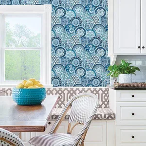 A-Street Prints Laguna wallpaper, color Blue, SKU 2744-24148