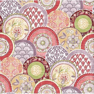 A-Street Prints Laguna wallpaper, color Pink, SKU 2744-24149