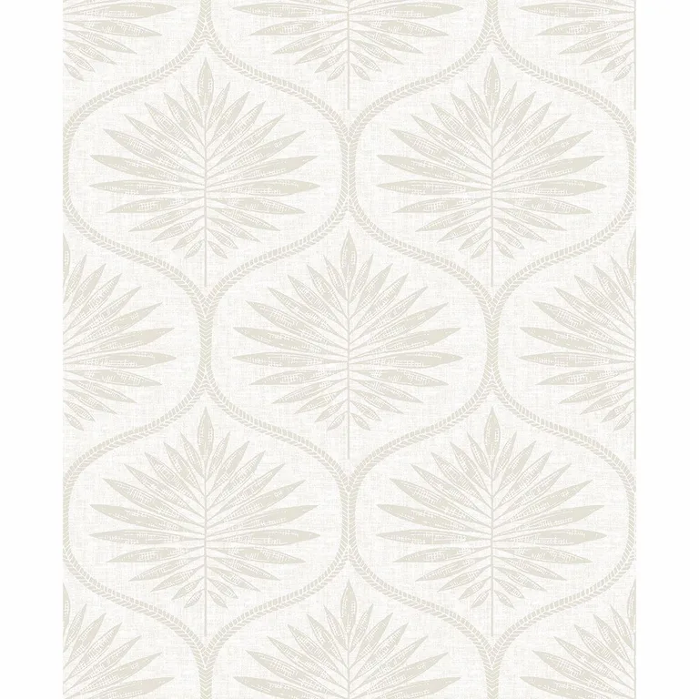 A-Street Prints Laurel wallpaper, color Bone, SKU 2861-25722