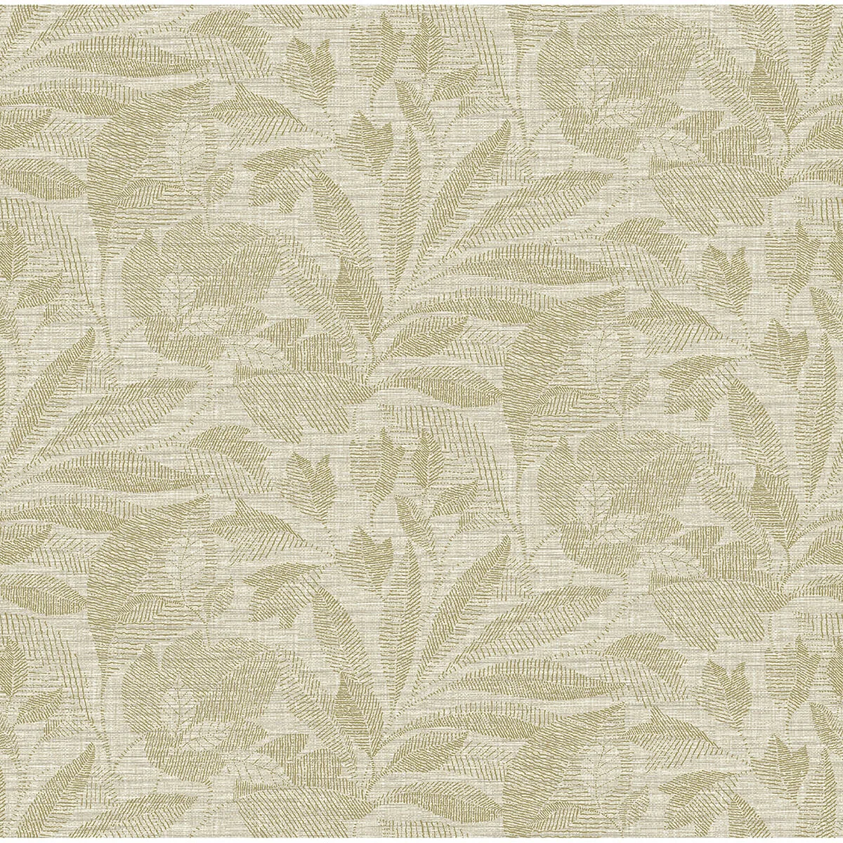 A-Street Prints Lei wallpaper, color Gold, SKU 2972-86150