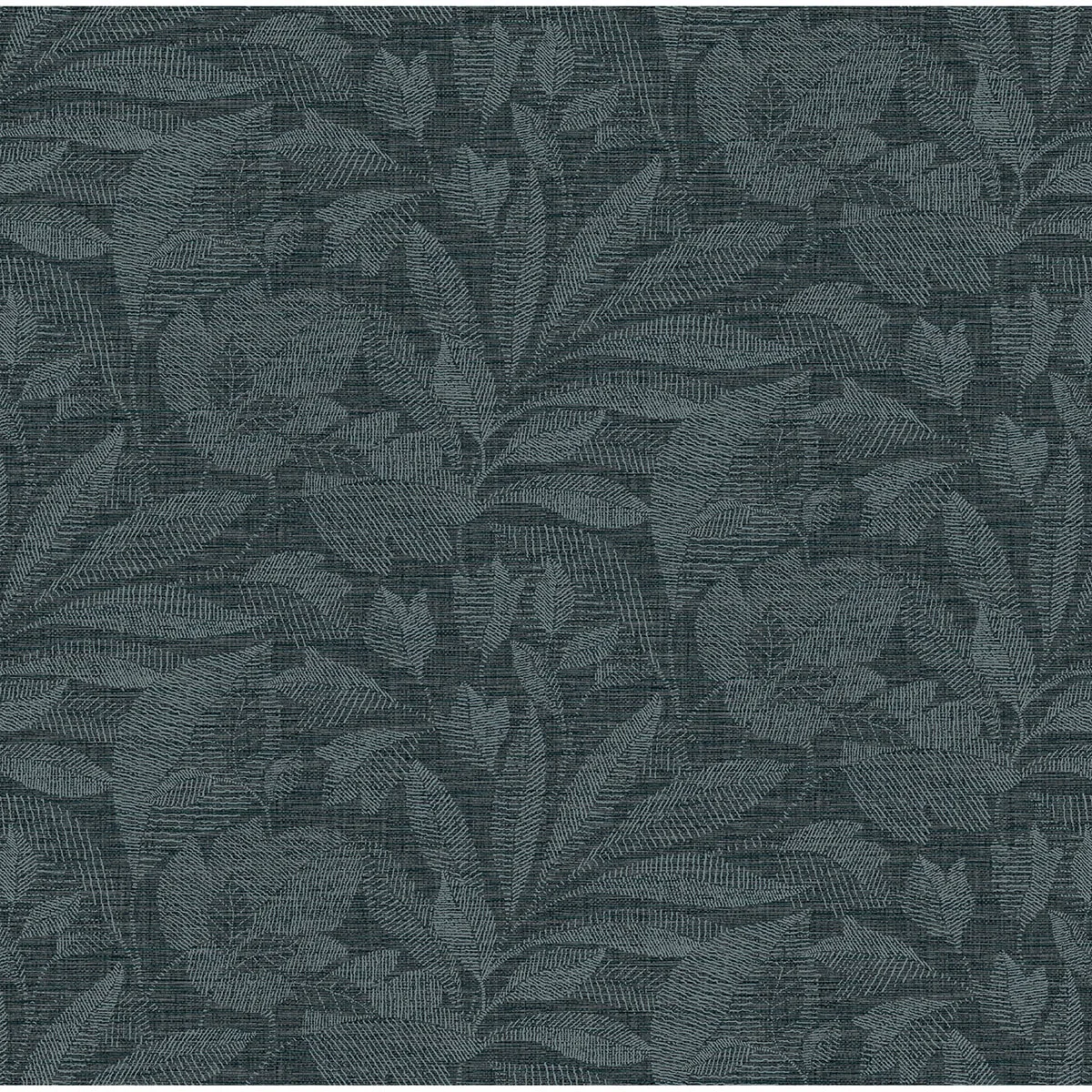 A-Street Prints Lei wallpaper, color Navy, SKU 2972-86153