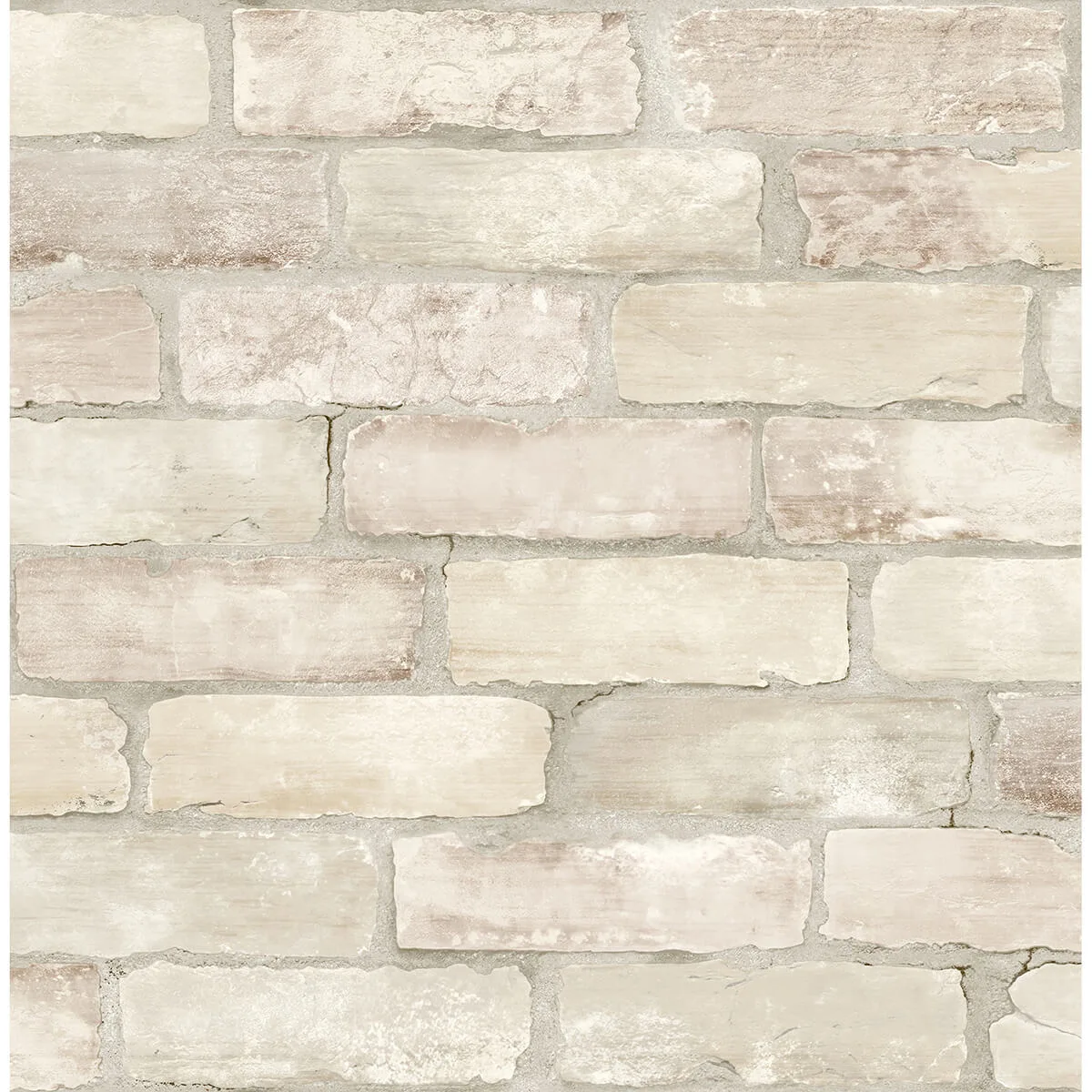A-Street Prints Limewashed wallpaper, color Bone, SKU AST4076