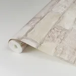 A-Street Prints Limewashed wallpaper, color Bone, SKU AST4076