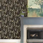 A-Street Prints Linden - Black Wallpaper | Buy Online A-Street Prints Linden wallpaper, color Black, SKU 4147-80009