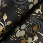 A-Street Prints Linden - Black Wallpaper | Buy Online A-Street Prints Linden wallpaper, color Black, SKU 4147-80009