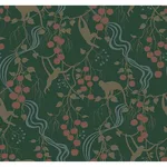 A-Street Prints Linden wallpaper, color Dark Green, SKU 4147-80008