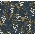 A-Street Prints Linden wallpaper, color Navy, SKU 4147-80010