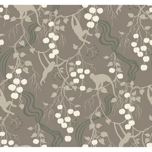 A-Street Prints Linden wallpaper, color Stone, SKU 4147-80011