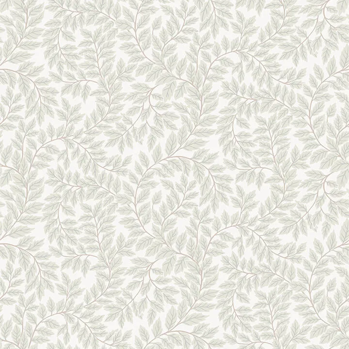 A-Street Prints Lindlöv wallpaper, color Light Grey, SKU 4143-34017