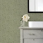 A-Street Prints Lindlöv - Moss Wallpaper | Buy Online A-Street Prints Lindlöv wallpaper, color Moss, SKU 4143-34020