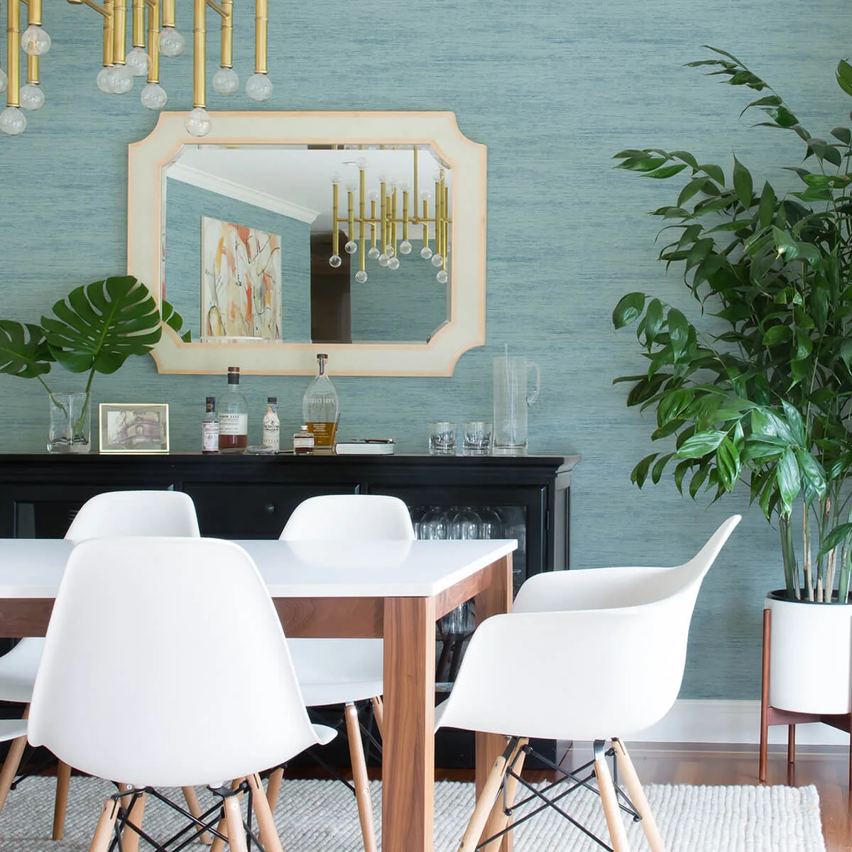 A-Street Prints Lindsay wallpaper, color Aqua, SKU 2971-86330