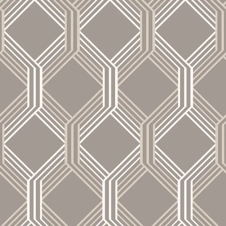 A-Street Prints Linkage wallpaper, color Brown, SKU 2697-78052