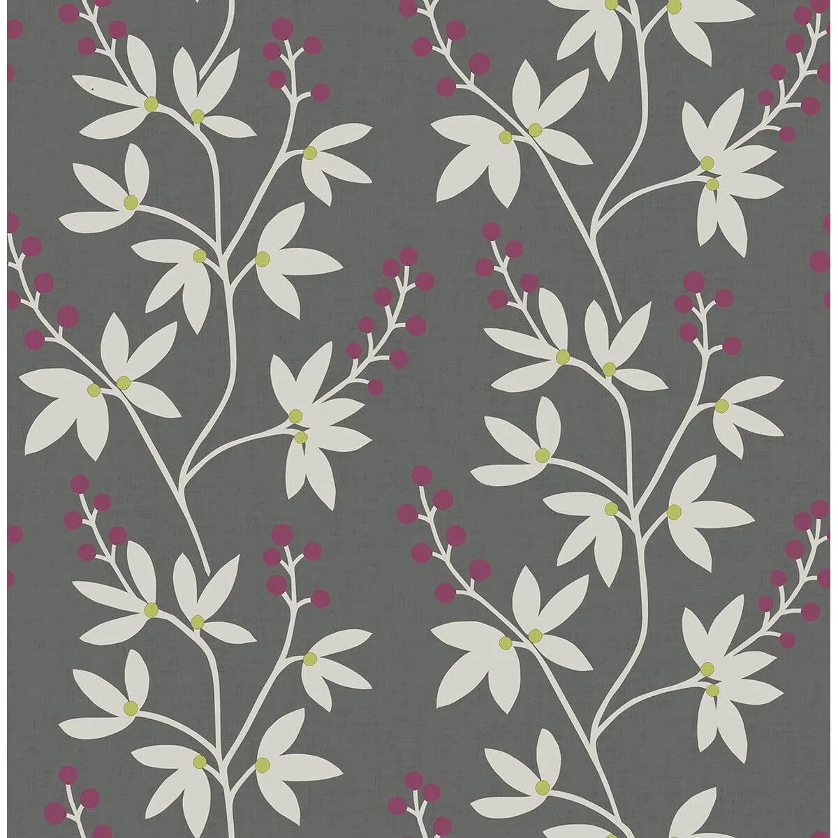 A-Street Prints Linnea Elsa wallpaper, color Charcoal, SKU 2901-25439