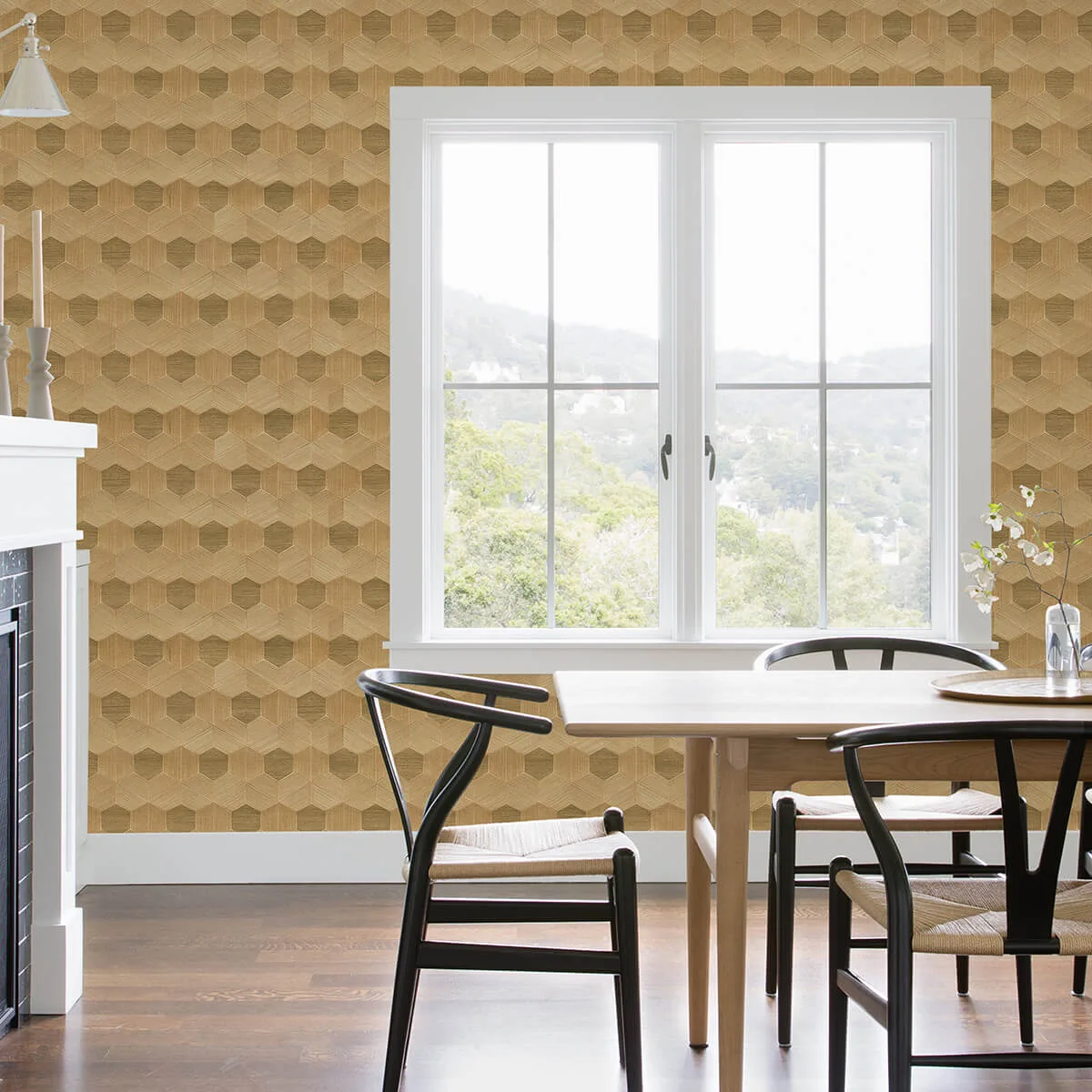 A-Street Prints Linzhi wallpaper, color Copper, SKU 2972-86115