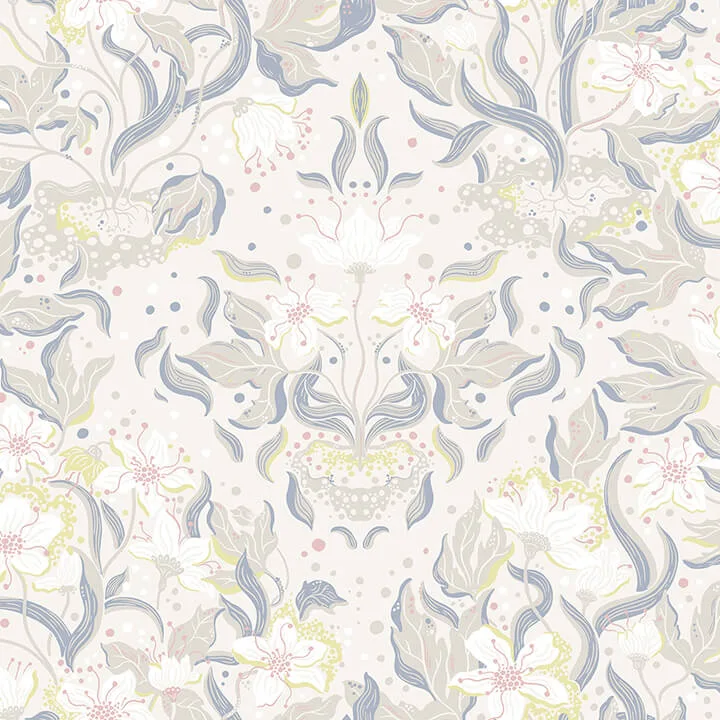 A-Street Prints Lisa wallpaper, color Bone, SKU 4143-22015