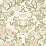 A-Street Prints Lisa wallpaper, color Olive, SKU 4143-22017