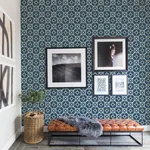 A-Street Prints Livia - Dark Blue Wallpaper | Buy Online A-Street Prints Livia wallpaper, color Dark Blue, SKU 4014-26411
