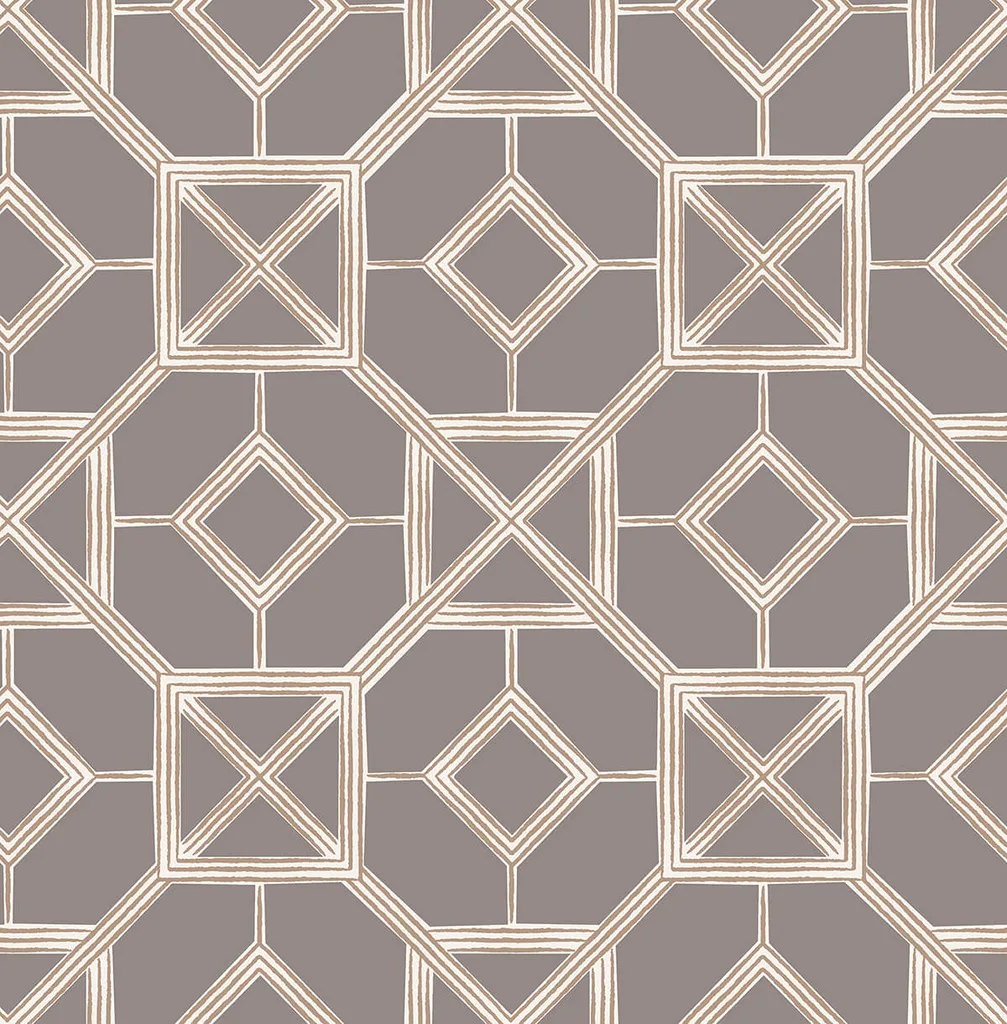 A-Street Prints Livia wallpaper, color Mauve, SKU 4014-26413