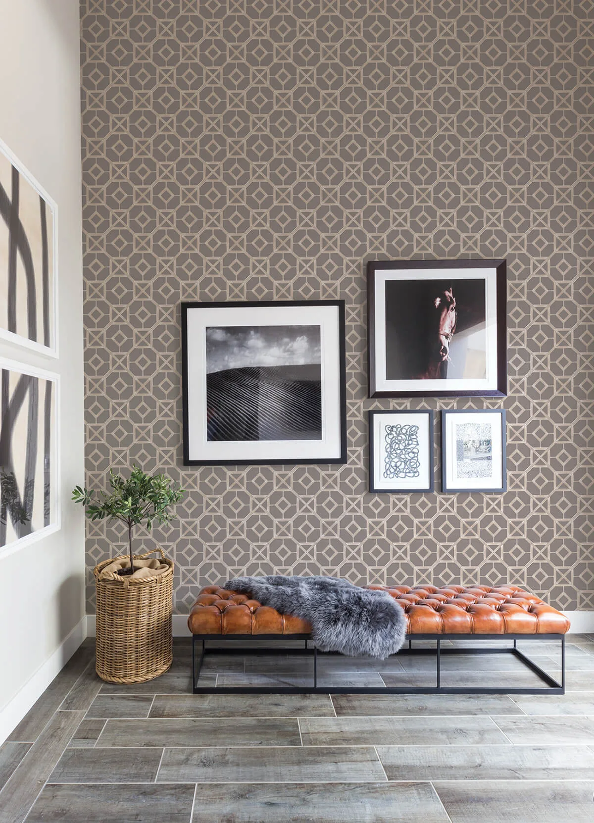 A-Street Prints Livia - Mauve Wallpaper | Buy Online A-Street Prints Livia wallpaper, color Mauve, SKU 4014-26413