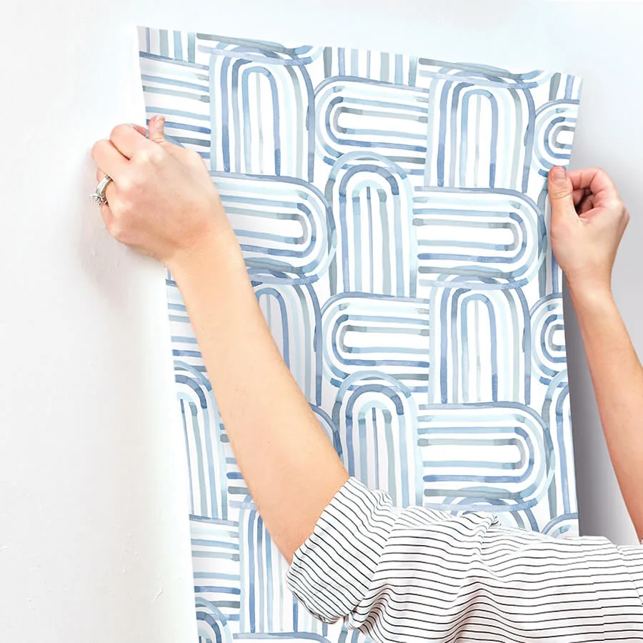 A-Street Prints Lolly - Blue Wallpaper | Buy Online A-Street Prints Lolly wallpaper, color Blue, SKU 4135-27273